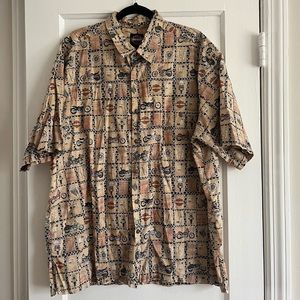 Harley Davidson All Over Print Button Down